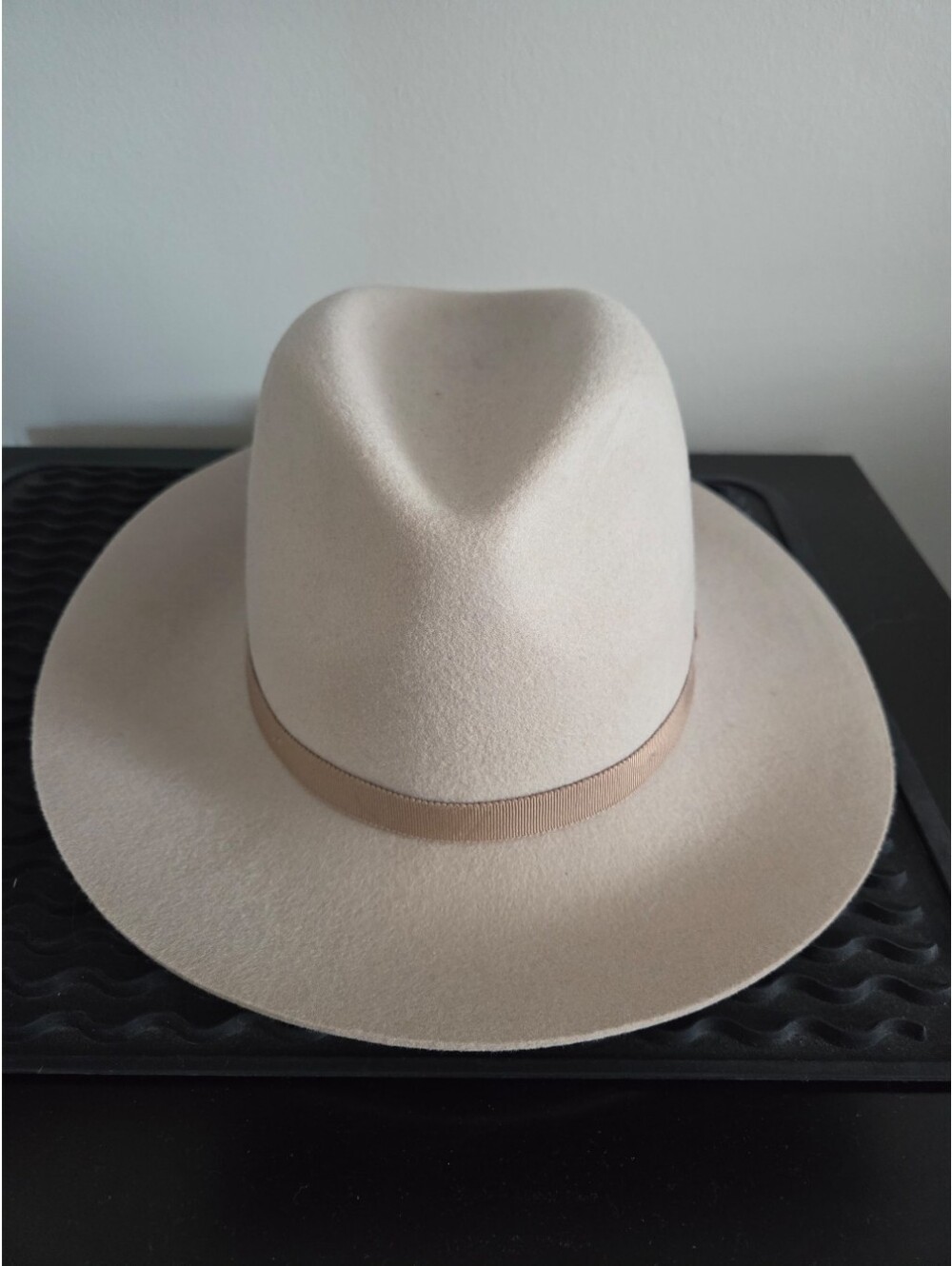 Aritzia Auxiliary Wool Fedora Wide Brim Hat